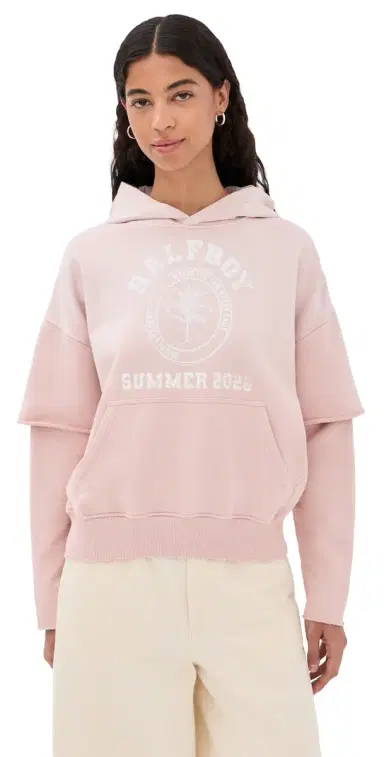 HALFBOY Vintage Hoodie epia Rose | Thumbnail 1 HALFBOY Vintage Hoodie epia Rose | Thumbnail 1