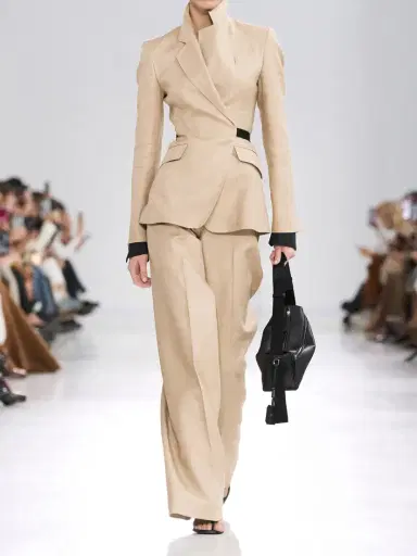 Max Mara Big Linen Wide-leg Pants | Thumbnail 5 Max Mara Big Linen Wide-leg Pants | Thumbnail 5