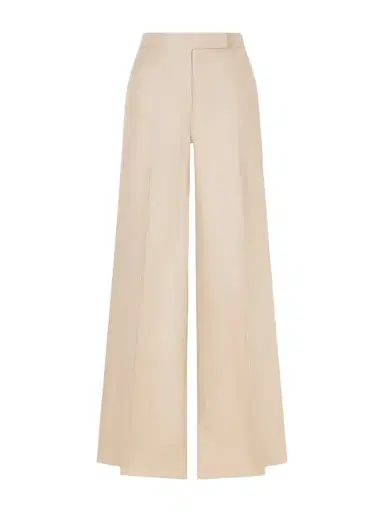 Max Mara Big Linen Wide-leg Pants | Thumbnail 1 Max Mara Big Linen Wide-leg Pants | Thumbnail 1