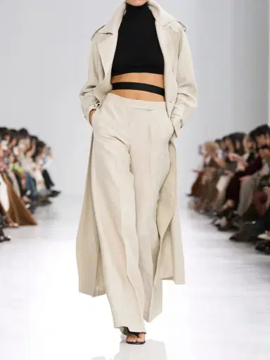 Max Mara Belted Linen-drill Trench Coat | Thumbnail 6 Max Mara Belted Linen-drill Trench Coat | Thumbnail 6
