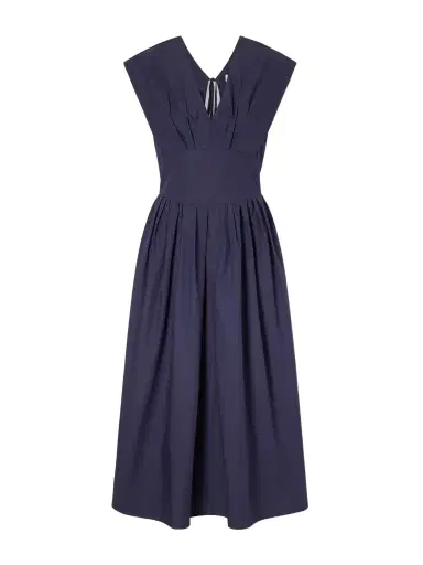 Rosie Assoulin In Full Bloom Gathered Cotton-taffeta Midi Dress | Thumbnail 1 Rosie Assoulin In Full Bloom Gathered Cotton-taffeta Midi Dress | Thumbnail 1