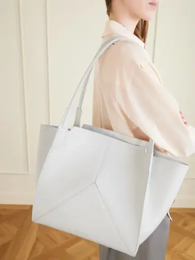 Victoria Beckham The Victoria Soft Mini Metallic Leather Tote | Thumbnail 2 Victoria Beckham The Victoria Soft Mini Metallic Leather Tote | Thumbnail 2