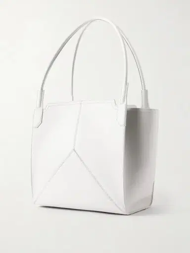 Victoria Beckham The Victoria Soft Mini Metallic Leather Tote | Thumbnail 4 Victoria Beckham The Victoria Soft Mini Metallic Leather Tote | Thumbnail 4