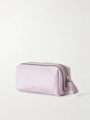 Anya Hindmarch Sakura Blossom Leather-trimmed Shell Cosmetics Case | Thumbnail 2 Anya Hindmarch Sakura Blossom Leather-trimmed Shell Cosmetics Case | Thumbnail 2