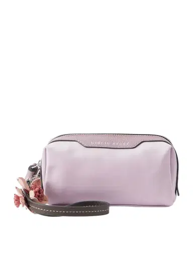 Anya Hindmarch Sakura Blossom Leather-trimmed Shell Cosmetics Case | Thumbnail 1 Anya Hindmarch Sakura Blossom Leather-trimmed Shell Cosmetics Case | Thumbnail 1