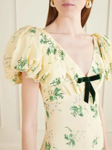 Rodarte Floral-print Silk Gown | Thumbnail 4 Rodarte Floral-print Silk Gown | Thumbnail 4