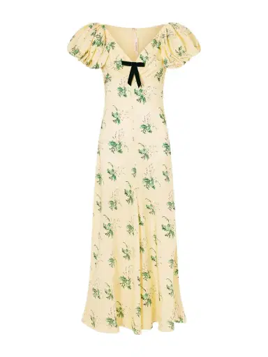 Rodarte Floral-print Silk Gown | Thumbnail 1 Rodarte Floral-print Silk Gown | Thumbnail 1