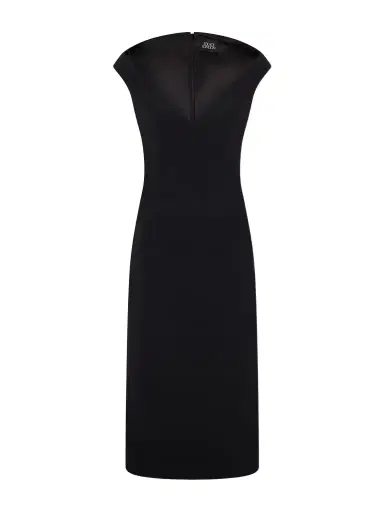 Solace London Monica Crepe Midi Dress | Thumbnail 1 Solace London Monica Crepe Midi Dress | Thumbnail 1