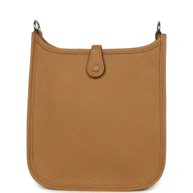 HERMÈS Hermes Evelyne TPM Biscuit Clemence Palladium Hardware | Thumbnail 4 HERMÈS Hermes Evelyne TPM Biscuit Clemence Palladium Hardware | Thumbnail 4