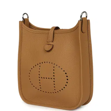 HERMÈS Hermes Evelyne TPM Biscuit Clemence Palladium Hardware | Thumbnail 5 HERMÈS Hermes Evelyne TPM Biscuit Clemence Palladium Hardware | Thumbnail 5