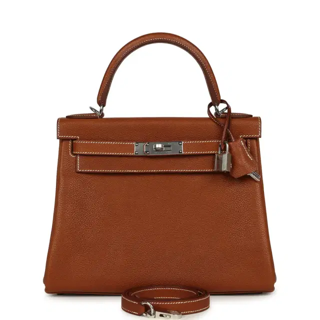 Hermes Kelly Retourne 28 Fauve Barenia Faubourg Palladium Hardware Hermes Kelly Retourne 28 Fauve Barenia Faubourg Palladium Hardware