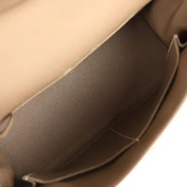 HERMÈS Hermes Kelly Retourne 32 Etoupe Togo Gold Hardware | Thumbnail 8 HERMÈS Hermes Kelly Retourne 32 Etoupe Togo Gold Hardware | Thumbnail 8