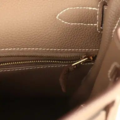 HERMÈS Hermes Kelly Retourne 32 Etoupe Togo Gold Hardware | Thumbnail 9 HERMÈS Hermes Kelly Retourne 32 Etoupe Togo Gold Hardware | Thumbnail 9