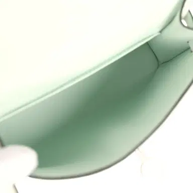 HERMÈS Hermes Kelly Sellier 20 Vert Peppermint Matte Alligator Palladium Hardware | Thumbnail 8 HERMÈS Hermes Kelly Sellier 20 Vert Peppermint Matte Alligator Palladium Hardware | Thumbnail 8
