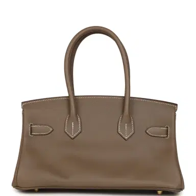 HERMÈS Hermes Shoulder Birkin Light 29 Etoupe Evercolor Gold Hardware | Thumbnail 4 HERMÈS Hermes Shoulder Birkin Light 29 Etoupe Evercolor Gold Hardware | Thumbnail 4