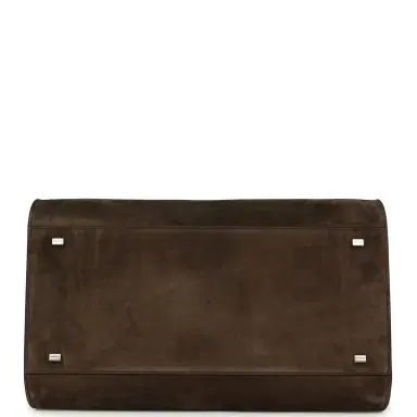 The Row The Row Soft Margaux 15 Bag Nut Brown Suede Silver Hardware | Thumbnail 6 The Row The Row Soft Margaux 15 Bag Nut Brown Suede Silver Hardware | Thumbnail 6