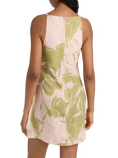 Misa Los Angeles Women's Ellu Floral A-Line Minidress | Thumbnail 5 Misa Los Angeles Women's Ellu Floral A-Line Minidress | Thumbnail 5