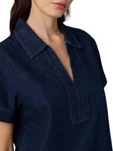 Joe's Jeans Women's The Lillian Denim Shirt - Honor - Size XS | Thumbnail 7 Joe's Jeans Women's The Lillian Denim Shirt - Honor - Size XS | Thumbnail 7