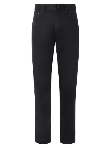 ZEGNA Men's Stretch Cotton and Linen Roccia Jeans - Navy Blue | Thumbnail 1 ZEGNA Men's Stretch Cotton and Linen Roccia Jeans - Navy Blue | Thumbnail 1