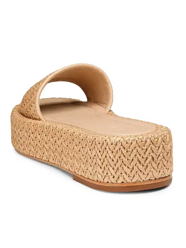 22élevé Women's Raffia Platform Sandals - Natural Raffia - Size 12 | Thumbnail 3 22élevé Women's Raffia Platform Sandals - Natural Raffia - Size 12 | Thumbnail 3