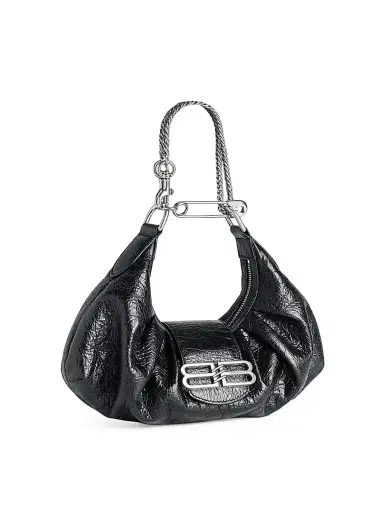 Balenciaga Women's Pamela Crossbody Bag - Black | Thumbnail 4 Balenciaga Women's Pamela Crossbody Bag - Black | Thumbnail 4
