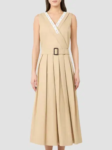 Weekend Max Mara Women's Water Repellent Gabardine Dress | Thumbnail 2 Weekend Max Mara Women's Water Repellent Gabardine Dress | Thumbnail 2