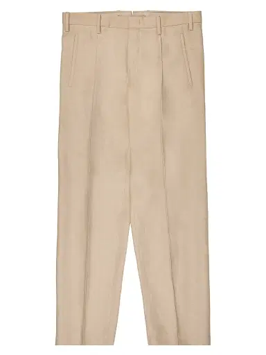 Slowear Men's Wool-Linen Straight-Leg Trousers - Light Beige | Thumbnail 1 Slowear Men's Wool-Linen Straight-Leg Trousers - Light Beige | Thumbnail 1