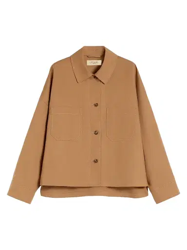 Weekend Max Mara Women's Linen and Cotton Basketweave Oversized Jacket | Thumbnail 1 Weekend Max Mara Women's Linen and Cotton Basketweave Oversized Jacket | Thumbnail 1