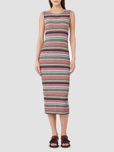 Weekend Max Mara Women's Viscose Yarn Midi Dress - Multicolour - Size XL | Thumbnail 3 Weekend Max Mara Women's Viscose Yarn Midi Dress - Multicolour - Size XL | Thumbnail 3