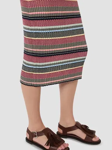 Weekend Max Mara Women's Viscose Yarn Midi Dress - Multicolour - Size XL | Thumbnail 5 Weekend Max Mara Women's Viscose Yarn Midi Dress - Multicolour - Size XL | Thumbnail 5