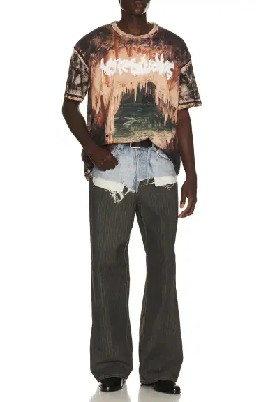 Acne Studios Eresa Cave Tee | Thumbnail 3 Acne Studios Eresa Cave Tee | Thumbnail 3