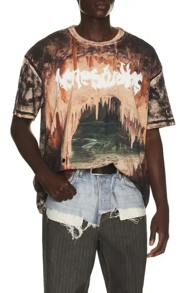 Acne Studios Eresa Cave Tee | Thumbnail 1 Acne Studios Eresa Cave Tee | Thumbnail 1