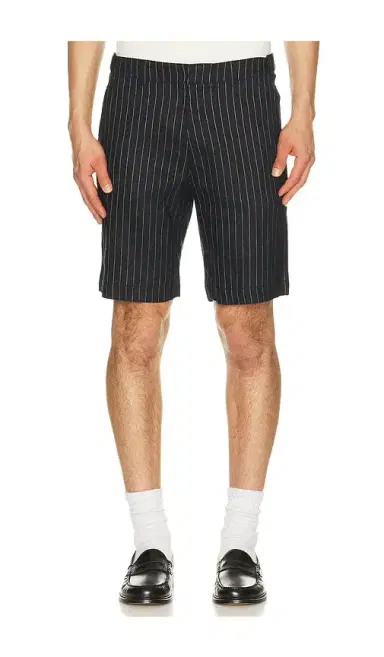 Khalhon Linen Stripe Club Shorts | Thumbnail 6 Khalhon Linen Stripe Club Shorts | Thumbnail 6