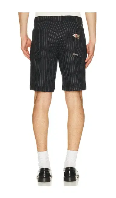 Khalhon Linen Stripe Club Shorts | Thumbnail 7 Khalhon Linen Stripe Club Shorts | Thumbnail 7