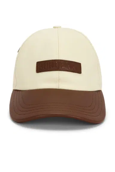 Burberry Mixed Material Cap | Thumbnail 1 Burberry Mixed Material Cap | Thumbnail 1