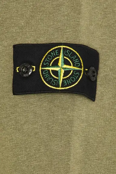 Stone Island Garment Dyed Crew Neck Sweatshirt | Thumbnail 6 Stone Island Garment Dyed Crew Neck Sweatshirt | Thumbnail 6