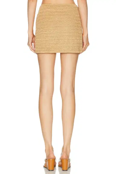 SIMONMILLER Pom Pom Mini Skirt | Thumbnail 4 SIMONMILLER Pom Pom Mini Skirt | Thumbnail 4