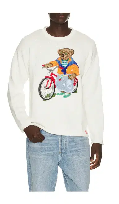 Polo Ralph Lauren Long Sleeve Cotton Novelty Harbor Island Bear Rollneck Sweater | Thumbnail 6 Polo Ralph Lauren Long Sleeve Cotton Novelty Harbor Island Bear Rollneck Sweater | Thumbnail 6