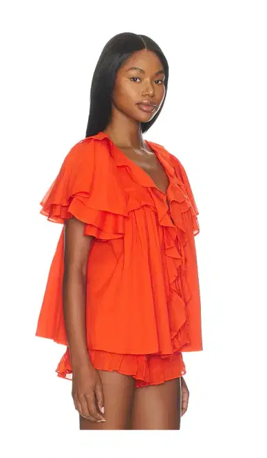 Show Me Your Mumu Rosalie Ruffle Top | Thumbnail 2 Show Me Your Mumu Rosalie Ruffle Top | Thumbnail 2