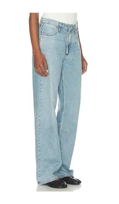 rag & bone Featherweight Phoebe Drawstring Wide Jeans | Thumbnail 2 rag & bone Featherweight Phoebe Drawstring Wide Jeans | Thumbnail 2