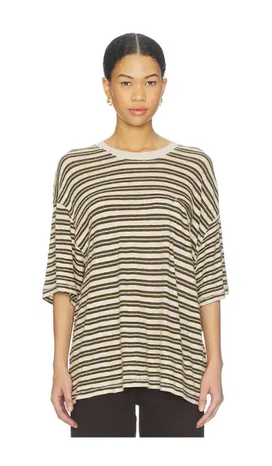 Free People x We The Free All Love Stripe Pocket Tee | Thumbnail 2 Free People x We The Free All Love Stripe Pocket Tee | Thumbnail 2