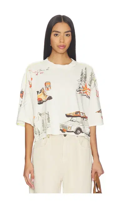 Free People x Mountain View Graphic Tee | Thumbnail 1 Free People x Mountain View Graphic Tee | Thumbnail 1