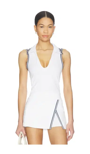 Free People x FP Movement Forehand Polo Top | Thumbnail 1 Free People x FP Movement Forehand Polo Top | Thumbnail 1