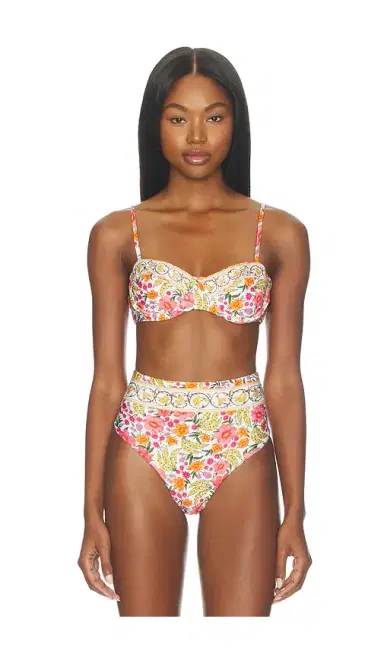 Farm Rio Banana Flowers Underwire Bikini Top | Thumbnail 1 Farm Rio Banana Flowers Underwire Bikini Top | Thumbnail 1