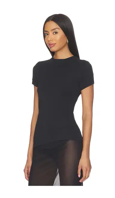 Alexander Wang Layered Short Sleeve Top | Thumbnail 2 Alexander Wang Layered Short Sleeve Top | Thumbnail 2