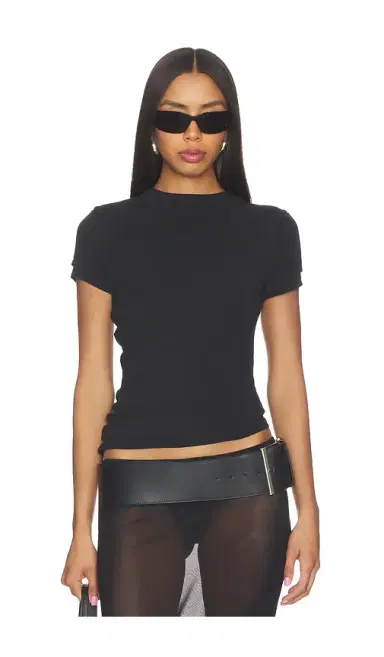 Alexander Wang Layered Short Sleeve Top | Thumbnail 1 Alexander Wang Layered Short Sleeve Top | Thumbnail 1