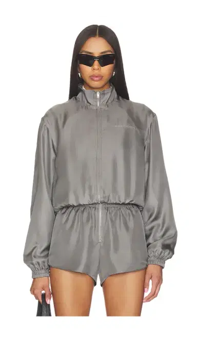 Alexander Wang Cropped Track Jacket | Thumbnail 2 Alexander Wang Cropped Track Jacket | Thumbnail 2