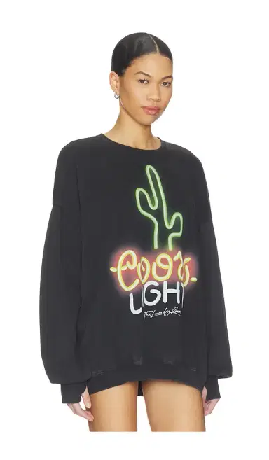 The Laundry Room Coors Light Neon Cactus Jumper | Thumbnail 2 The Laundry Room Coors Light Neon Cactus Jumper | Thumbnail 2