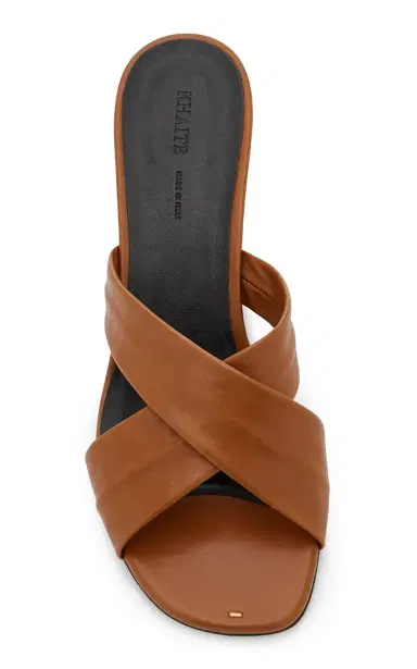 Khaite Liria Leather Sandals | Thumbnail 3 Khaite Liria Leather Sandals | Thumbnail 3