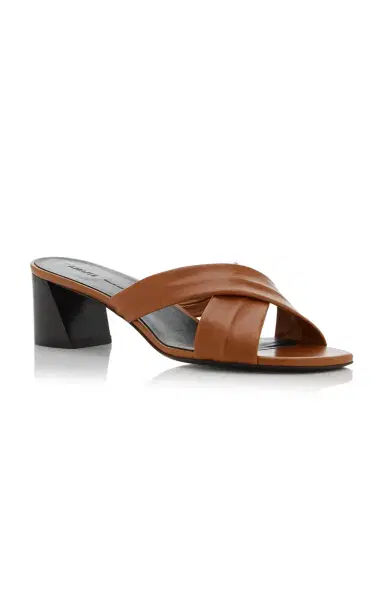 Khaite Liria Leather Sandals | Thumbnail 4 Khaite Liria Leather Sandals | Thumbnail 4